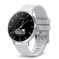 BingoFit Surf Smartwatch Sport Smartwatch Touchscreen Smart Watch Quartz Analog Watch for Men Women 50M Water-Resistant Activity Tracker with Pedometer Fitness Tracker HR BP Monitor for Men Women