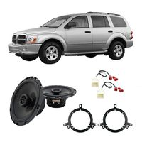 Compatible with Dodge Durango 2004-2007 Front Door Factory Replacement Harmony HA-R65 Speakers New