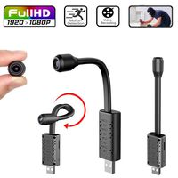 USB Spy Hidden Camera, HD1080P Portable Small Nanny Camera with Motion Detective-No WiFi Needed