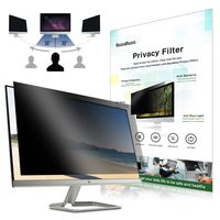(BOZABOZA) 10.1" Wide Privacy Screen Filter [Anti-Blue Ray] [Anti-Glare] [Anti-Scratch] [Matte or Gloss] Privacy Protector for Laptop, Notebook, LCD, Monitor, Display (16 : 9 Aspect Ratio)