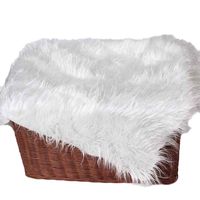 Baby Photography Prop , Newborn Infant Romper + Skirt + Headband + Blanket Costume (suit for baby 0-4 Months, Mat , White)