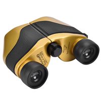 Mini Binoculars Outdoor Telescope Waterproof Night Vision LED Assist Light Binoculars for Hiking, Camping and Bird Watching