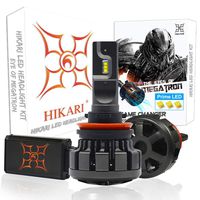 HIKARI Ultra LED Headlight Bulbs Conversion Kit -H11(H8,H9), Prime LED 12000lm 6K Cool White