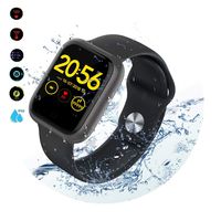 RELEE Smart Watch IP68 Waterproof Smartwatches Fitness Tracker with Heart Rate Monitor Step Counter Message Reminder 1.3" Touch Screen, Sleep Tracker for Android and iOS Phone for Women Men