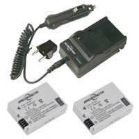 7.4V 1500mAh Li-ion Replacement 2xLP-E8 Battery and 1x Travel Battery Charger for Canon Rebel T3i, T2i, T4i, T5i, EOS 600D, 550D, 650D, 700D, Kiss X5, X4, Kiss X6, LC-E8E