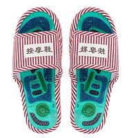 Acupressure Massage Slippers - Delaman Acupoint Magnetic Therapy Massage Slippers Healthy Feet Care Massager Magnet Shoes for Men Women Promoting Blood Circulation, Fatigue Relief (Size : Women)