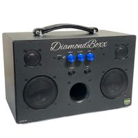 DiamondBoxx Model M3 - Wireless Bluetooth Speaker Powerful Loud and Clear Sound 400 Watts 20 Hours Play on Single Charge 4 amplifiers for 0 Distortion and max bass Boom All The Way up