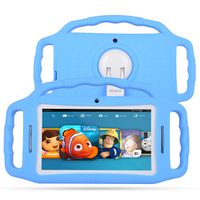 M7133 Kids Tablets 7" Display, Android 7.1 Edition Tablet for Kids, 1GB +8GB Storage, iWawa Pre-Installed, Blue Kid-Proof Case (Blue)