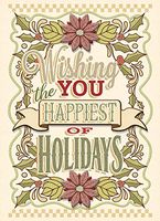 Performing Arts Handmade, Full Color Inside, Matching Envelope Happiest of Holidays Stationery Paper, 65098-12