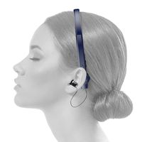Paww SilkSoundX Bluetooth Workout Headphones - Unisex Lightweight & Sweat Proof Wireless Headphone w/Equalizer, Retractable Earbuds & Microphone - Mobile Music Accessory for Sports & Gym Exercise