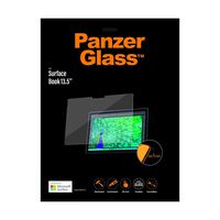 PanzerGlass Microsoft Surface Book 13.5'' Transparent Screen Protector - Full Frame Coverage Scratch Resistant and Shock Resistant