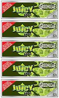 Juicy Jay's Superfine GreenLeaf {5 Packs} Flavored 1 & 1/4 Rolling Papers