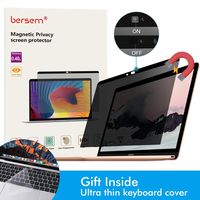 BERSEM MacBook 12 Magnetic Privacy Screen Protector, Webcam Cover Slider - Compatible with MacBook 12 inch with Retina Display(Model A1534 - Late 2018 Models)