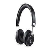 GEG Bluetooth Headphones Rotatable Wireless on Ear Headphone with Powerful Bass,Apt-X Audio Technology,Stereo Sound,21Hours Play time for Android IPad iPod iPhone Windows Phone BlackBerry Black