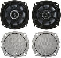 Kicker 875 Power Sport Series Coaxial Speaker - Pair (Black)