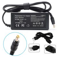Power Adapter Charger, AC 5.5x1.7mm Tip 12Ft Power Cord for Acer Aspire 3 5 V5 V7 V3 R3 R7 S3 E1 M5 5534 5532 5742 5750 5733 5349 5250 PA-1650-86