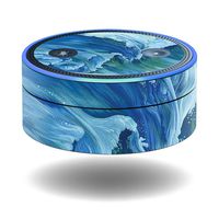 MightySkins Skin Compatible with Amazon Echo Dot - Perfect Wave | Protective, Durable, and Unique Vinyl Decal Wrap Cover | Easy to Apply, Remove, and Change Styles | Made in The USA