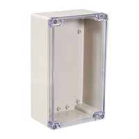 uxcell 200x120x75mm/7.87x4.72x2.95inch Watertight Electronic ABS Plastic DIY Junction Project Box Enclosure Case Outdoor/Indoor with Clear Cover