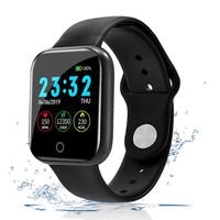 Smart Watch,1.3" LCD Full Touch Screen Fitness Tracker with Heart Rate Monitor, Step Counter Sleep Tracker Watch,IP68 Waterproof Smartwatch Compatible with iPhone and Android for Women Men