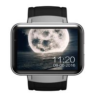 DM98 Smart Watch 2.2 inch Android OS 3G Smartwatch Phone MTK6572 Dual Core 1.2GHz 512MB RAM 4GB ROM Camera WCDMA GPS (Silver)