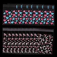 Self Adhesive Treat Bags 100 Pcs Cookie Bags Cellophane Treat Bags for Bakery Candies Dessert Cookie Packaging