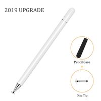 KIMZY ElegantPen Disc Stylus Pen, Fine Point Touch Screen Digital Pencil Compatible for iPad, iPhone, Samsung Note 10, Google Pixel 3 and More Capacitive Smartphones and Tablets