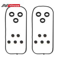 Vincos Engine Valve Cover Gasket VS50576R Replacement For Honda Acura 1997-2004 3.0 3.2 3.5L PILOT 2003-2004 3.5L V6 and ODYSSEY 2002-2003 3.5L V6 Replacement For ACURA TL 1999-2003 3.2L V6