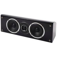 PURE ACOUSTICS 4" 2-Way Noble II Gloss Black Center Channel Speaker Home Audio Crossover, Black (Noble-IIC)