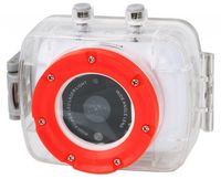 Polaroid XS9 HD 720p 5MP Waterproof Sports Action Camera with LCD Touch Screen, Laser & LED Light - Mounting Kit is Included