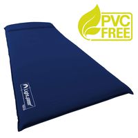 Lightspeed Outdoors XL Super Plush FlexForm Self-Inflating Sleep and Camp Pad, Dark Blue