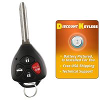 Discount Keyless Remote Entry Replacement Uncut Car Key Fob For HYQ12BBY G Chip