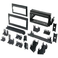 BEST KITS BKGM4 In-Dash Installation Kit (GM(R) Universal 1982-2003 with Factory Brackets & Flat, .5"" & 1"" Trim Plates Single-DIN) electronic consumer