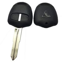 Horande 2 Button Replacement Housing Shell Remote Key Fob Case Fit Mitsubishi Lancer Evolution Grandis Outlander Key Fob Cover Shell Right Blade