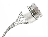 Leviton L7511 2-1/2-Inch, Straight, Male, Steel Body, Wide-Range Strain-Relief, 2.000, 2.450 Cord Range