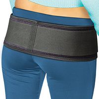 Bodyhealt Light and Comfortable Sacroiliac SI Joint Belt | for Low Back and Pelvic Pain Relief | 2 Way System adjusts for Perfect Pressure (Medium (Hips 32" to 42"))