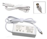 BULL-TECH 24.5V 2.65A 65W Replacement Ac Laptop Adapter Charger Replacement for Apple Powerbook G4,iBook,iBook G4,White
