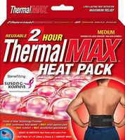 ThermalMAX Heat Pack- Reusable 2 Hour Hot Therapy for Neck, Back & More- from The Makers of CryoMAX