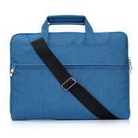 elecfan MacBook Pro Retina 13 inch Case 2017 A1708 Sleeve Crossbody Bag,Briefcase Handbag Cover with Handle for 13-13.3" inch MacBook Air/Pro Late 2012-2015/Microsoft Surface Book 13.5 Blue