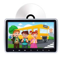Hengweili 10.1 Inch HD 1024 x 600 HDMI USB SD IR/FM Ultra Thin Digital LCD Screen Car DVD Player Headrest Monitor
