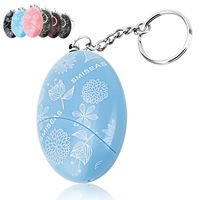 SMISEAS Personal Alarm Siren-120dB Safety Alarm with Beautiful Decorations for Women to warn The perverts, Loud SOS Emergency Self Defense Premium Whistle for Kids& Elderly.