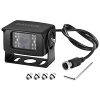 Bus Truck Backup Camera Heavy Duty Vehicle Rearview Reverse Waterproof Night Vision Camera for Travel Trailer, Pickup,Van, Oversize Truck, Fifth Wheel RV Campers Motor Home (Dual DC 12-24V)