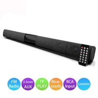 Soundbar,Ideapro Sound Bars for TV 2.0 Channel Wired & Wireless Bluetooth 5.0,Soundbar Speaker Home Theater with Remote Control Dual Connection Methods for TV PC Smartphones Music and Movie