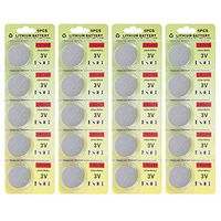 Fortune CR2450 630mA 3V Lithium Battery,for Led Light Candles,Electronic Products(20pcs)