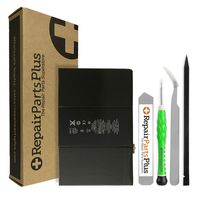 RepairPartsPlus Premium Battery Replacement Kit for Apple iPad 4 with Repair Tools and 11560 mAh Li-ion Battery