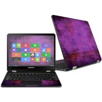 Mightyskins Skin Compatible with Samsung Chromebook Pro 12.3" - Purple Sky | Protective, Durable, and Unique Vinyl Decal Wrap Cover | Easy to Apply, Remove, and Change Styles | Made in The USA