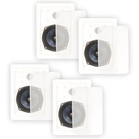 Blue Octave BDW52 In Wall Speakers 2 Way Home Theater Surround Sound 2 Pair Pack