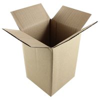 HGP 4" x 4" x 18", 15 Pack, Corrugated Cardboard Shipping Mailing Moving Boxes