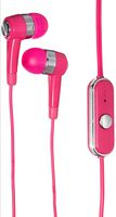 Travelocity Universal Stereo Handsfree Earbuds - Pink