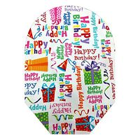 Happy Birthday Party Pouch Cover Closed End