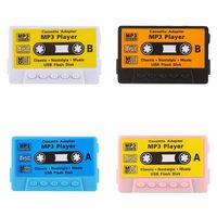 UpBeauty Cassette Style Portable USB MP3 Mini Music Player with TF Card Slot MP3 & MP4 Players